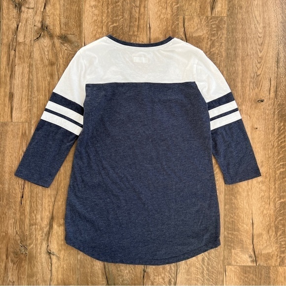 Seattle Seahawks T Shirt 3/4 Sleeve NFL Team Apparel Football Casual Top - Picture 6 of 13